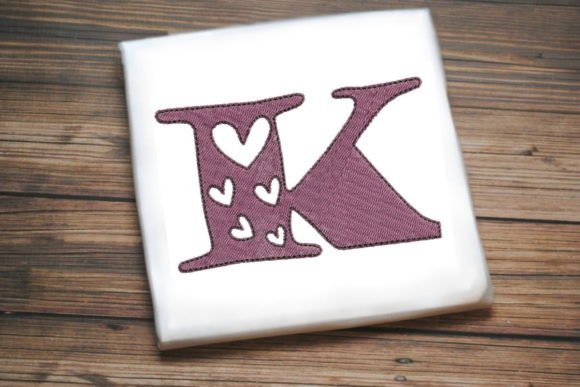 Alphabet Letter K Multi Heart Review