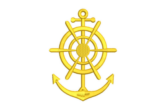 Anchor with Rudder Gold Embroidery: A Designer’s Review
