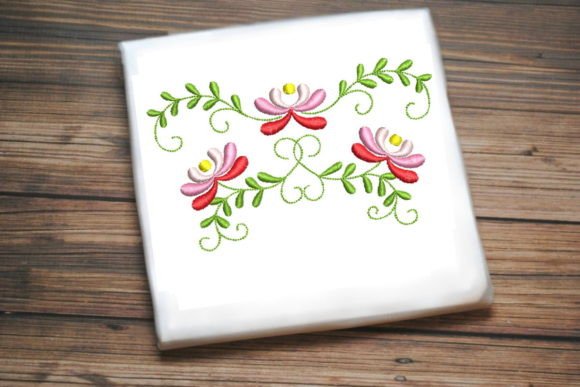 Decorative Tricolor Flowers