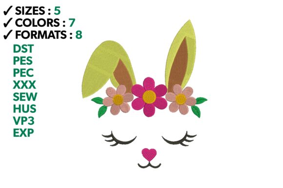 Easter Floral Bunny: A Seasonal Embroidery Review