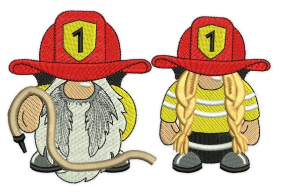 Firefighter Gnomes Embroidery Design Review for Business