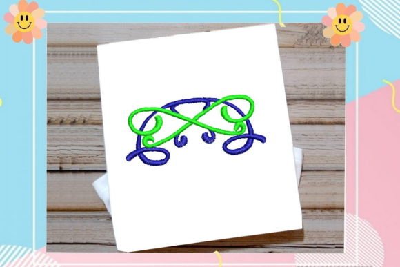 Line Border: Sweet & Modern Holiday Embroidery