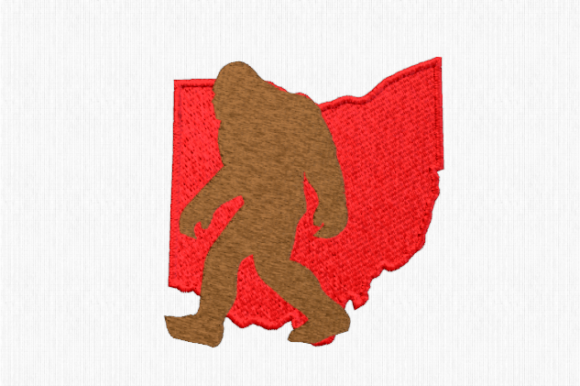 Ohio Bigfoot Embroidery Design Review for Business Merch