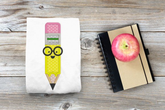 Pencil Nerd Applique: A Charming, Versatile Embroidery Gem