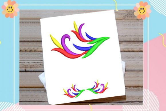 Rainbow Leaf Embroidery Design Review