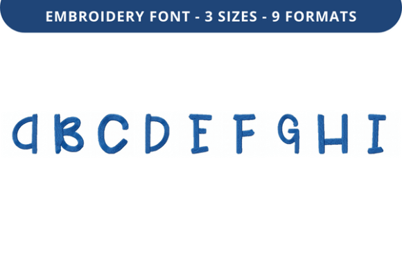 Wee Apple Trees Font a to I